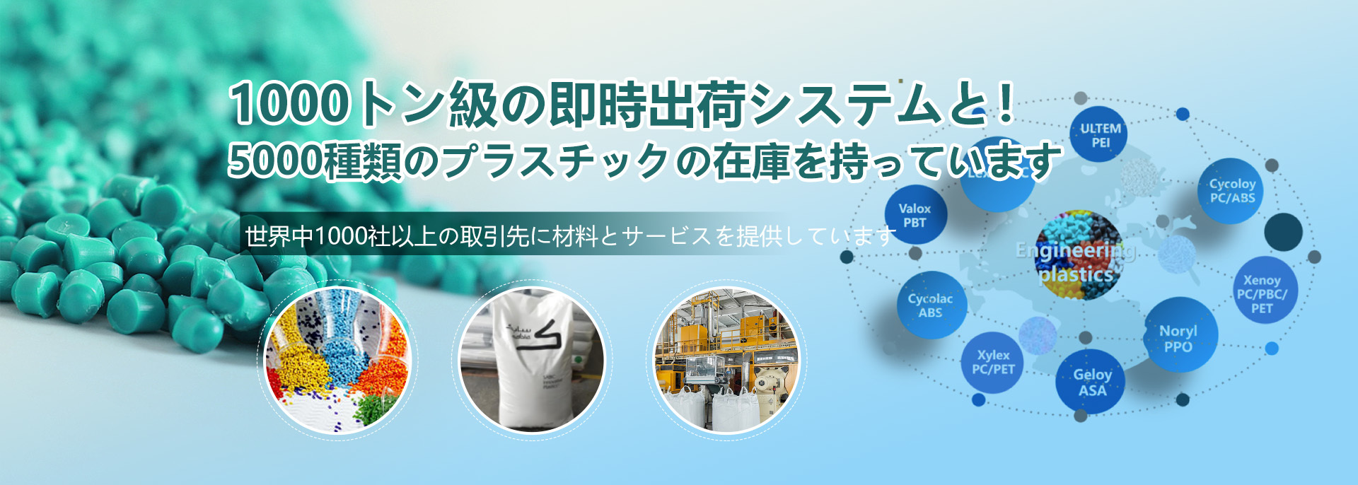 品質 Polycarbonate Plastic Resin 工場