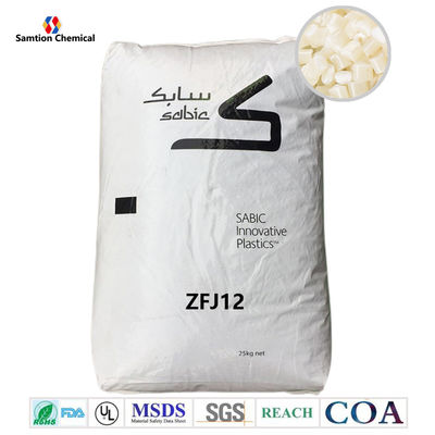 Non-PBBE Flame Retardant Sabic Cycolac ABS Plastic Resin Pellets ZFJ12 PM Approval