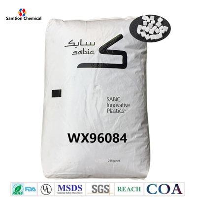 White PBT Polybutylene Resin Pellets bulk Sabic WX96084