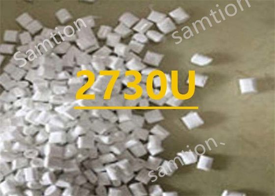 Sabic Xenoy 2730U Unreinforced opaque PC+PET alloy. Chemical resistance, dimensional stability and mechanical performanc