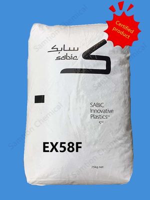 Sabic  Cycolac EX58F High impact ABS for sheet extrusion and blow molding applications. FDA food contact compliant.