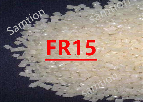Sabic Cycolac FR15 Flame retardant ABS (non-PBBE additive). Good property/toughness. Excellent moldability. UL94 V-0/5VA