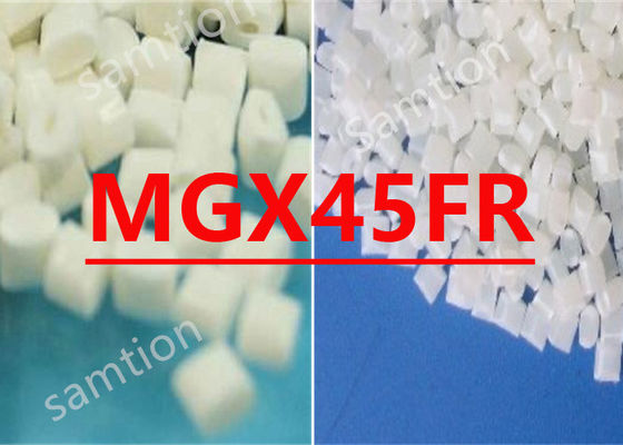 Sabic Cycolac MGX45FR resin is FR ABS, MAGIX technology for visual effects. Uses include computers, set-top boxes, and o