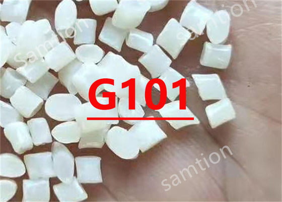 Sabic Cycolac G101  is a "new technology" grade of ABS exhibiting outstanding flow characteristics coupled with excellen