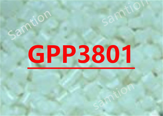 Sabic Cycolac GPP3801 PRELIMINARY DATA. Pipe extrusion grade (black). Meets NSF drain, waste and vent pipe requirements.