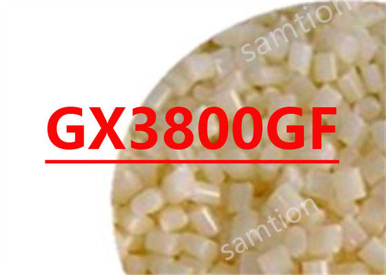 Sabic Cycolac GX3800GF High impact ABS for sheet extrusion and blow molding applications. FDA compliance pending.