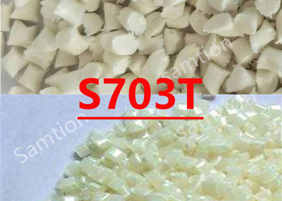 Sabic Cycolac S703T resin is a super high flow ABS developed for thin wall injection/compression moulding applications.