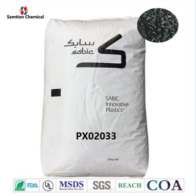 Plastic Nylon 6 Poly Resin Pellets Bulk Sabic PX02033 Containing Glass Fiber
